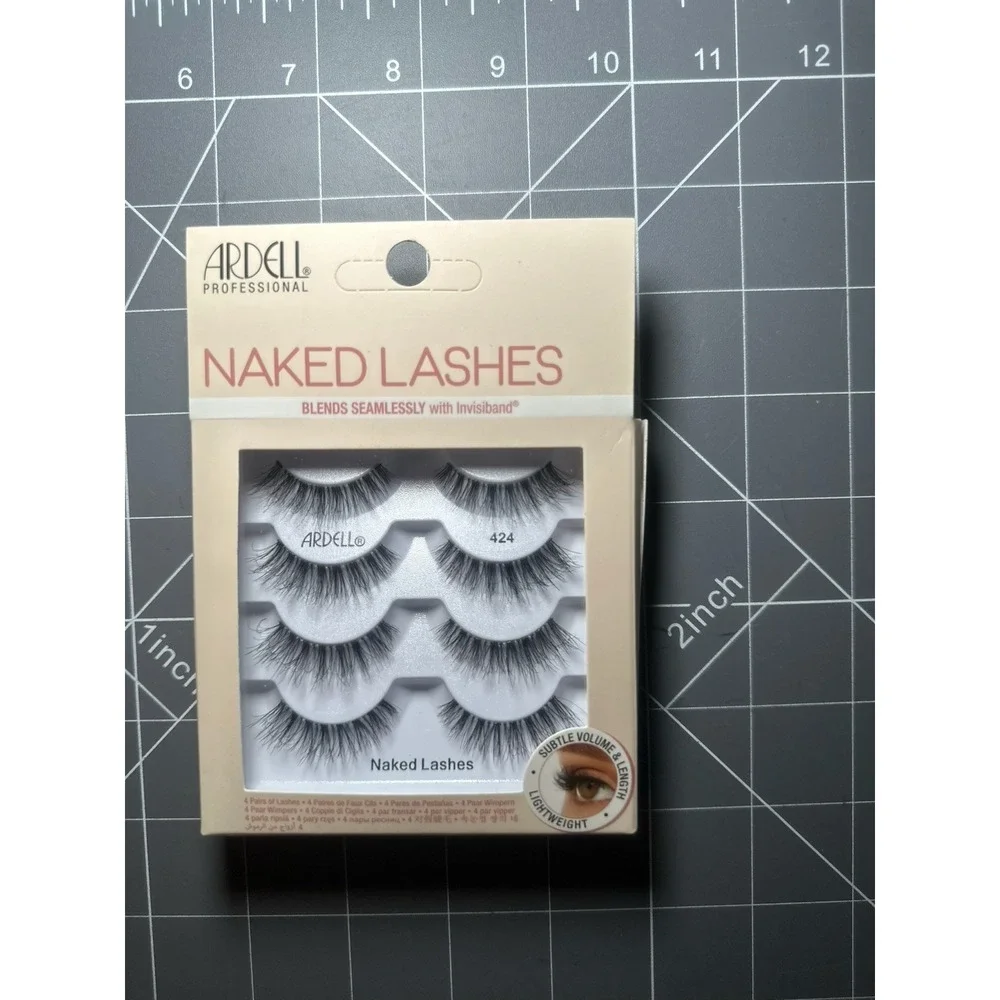 (3) ARDELL PROFESSIONAL NAKED LASHES STRIP LASHES 